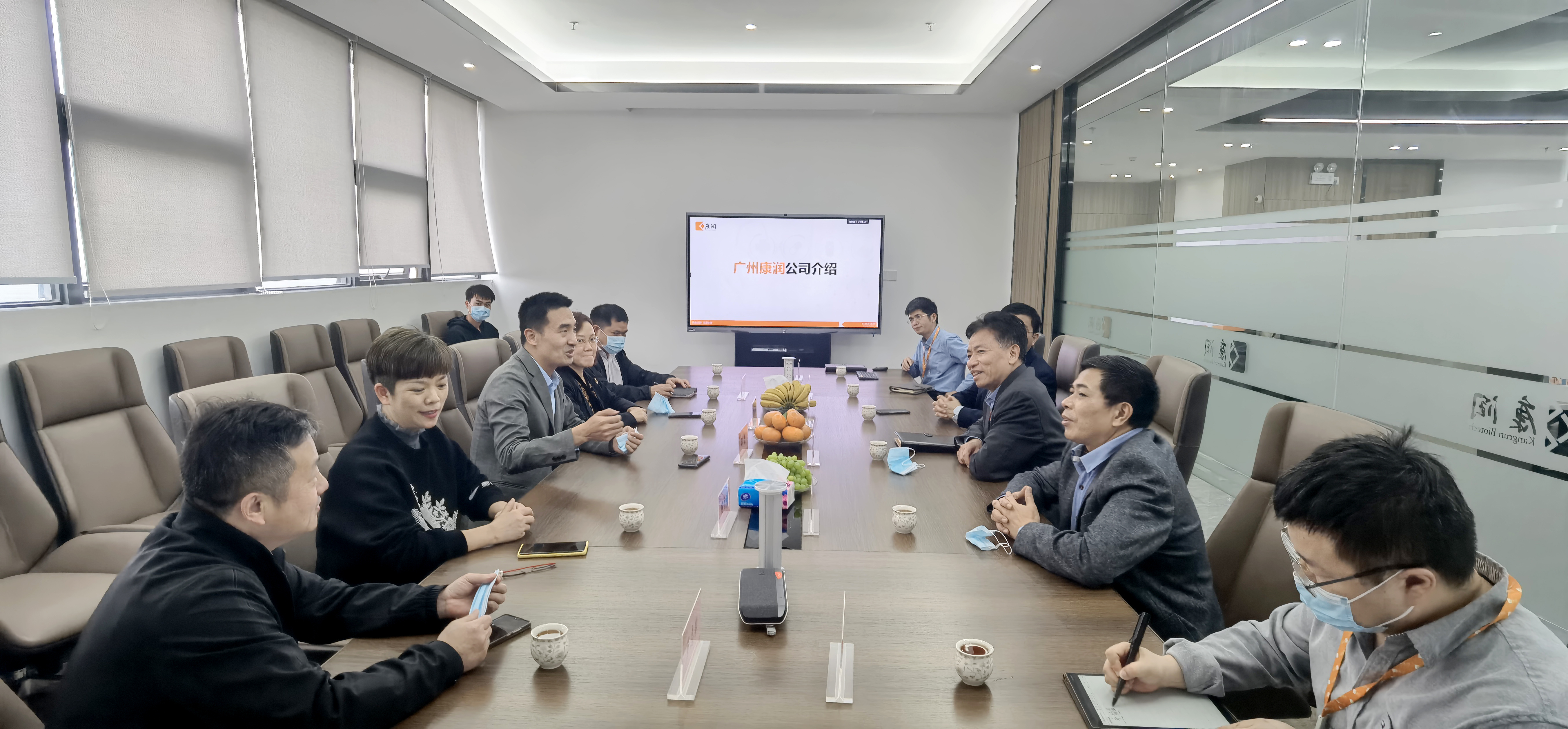 南沙區(qū)市場監(jiān)督管理局黨組書記、局長鄭康帶隊蒞臨廣東醫(yī)谷考察調(diào)研園區(qū)企業(yè)