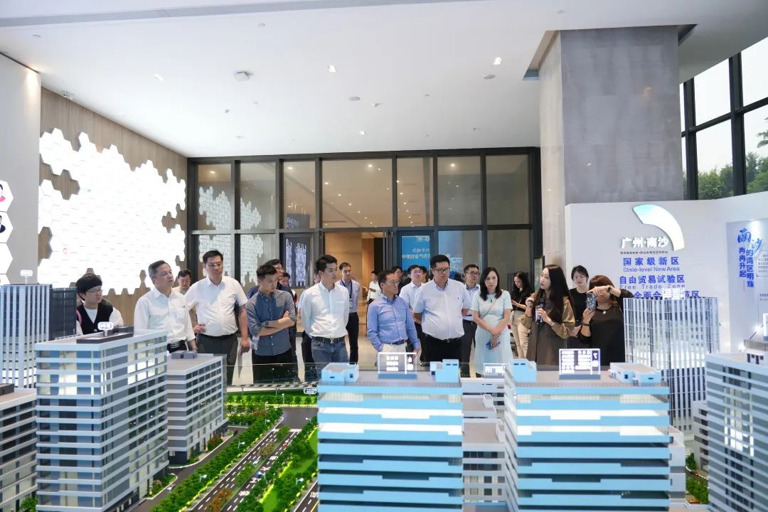 南沙區(qū)政協(xié)港澳僑外事委、港澳委員一行蒞臨廣東醫(yī)谷考察交流